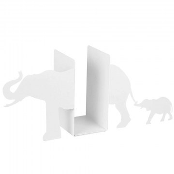 Bookend 493RMC1102 55x14x22cm White Aberto Design