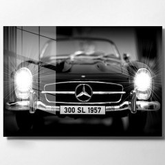 Tempered Glass Painting 981GLS2332 100x70cm Multi Wallity
