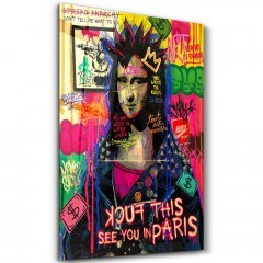 Πίνακας Γυάλινος 672BRS5125 46x72cm Multi Wallity