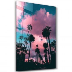 Πίνακας Γυάλινος 672BRS5012 70x110cm Multi Wallity