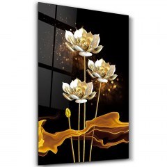 Πίνακας Γυάλινος 672BRS2437 46x72cm Multi Wallity