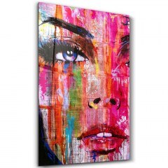 Πίνακας Γυάλινος 672BRS1918 46x72cm Multi Wallity