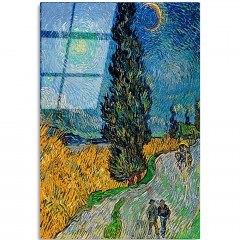 Πίνακας Γυάλινος 123BZM1502 50x70cm Multi Wallity