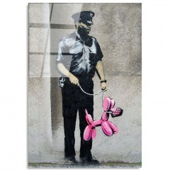 Πίνακας Γυάλινος 123BZM1355 45x65cm Multi Wallity