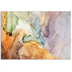 Tempered Glass Painting 695CRS1259 70x50cm Multi Wallity