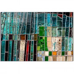 Πίνακας Γυάλινος 695CRS1177 100x70cm Multi Wallity