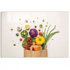 Tempered Glass Painting 695CRS1127 70x50cm Multi Wallity