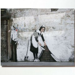 Tempered Glass Painting 681BRS1102 70x50cm Multi Wallity