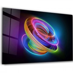 Tempered Glass Painting 672BRS5795 110x70cm Multi Wallity