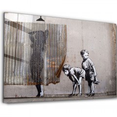 Πίνακας Γυάλινος 672BRS2524 72x46cm Multi Wallity