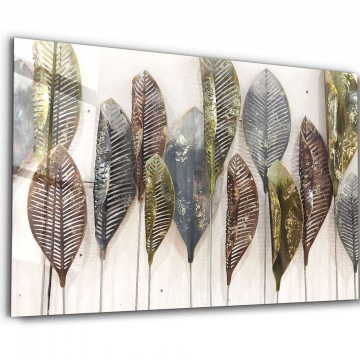 Πίνακας Γυάλινος 672BRS2309 110x70cm Multi Wallity