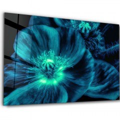 Tempered Glass Painting 672BRS2029 72x46cm Multi Wallity