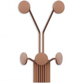 Wall Hanger 5 Seats Giraffe 494PYT1154 24x16x40cm Copper Wallity COPPER