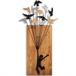 Wall Decorative Flying Boy 891TNL2370 45x86cm Multi Wallity MULTI