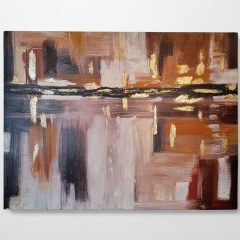 Πίνακας Καμβάς 405HND1172 100x70cm Multi Wallity