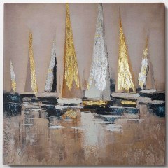 Canvas Painting 405HND1132 70x70cm Multi Wallity