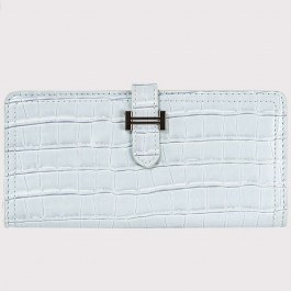 Πορτοφόλι Γυναικείο Astana Croco 456ZYM2227 17x1,5x9cm Light Blue Garbalia LIGHT BLUE