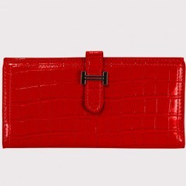 Πορτοφόλι Γυναικείο Astana Croco 456ZYM2223 17x1,5x9cm Red Garbalia RED