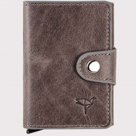 Πορτοφόλι Δερμάτινο Bern 456ZYM2270 7x2x9cm Grey Garbalia GREY