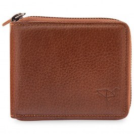 Leather Wallet Carole 456ZYM1171 11x2x9cm Tan Garbalia TAN