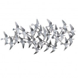Διακοσμητικό Τοίχου Martilar 930DYU1186 59x124cm Silver Wallity SILVER