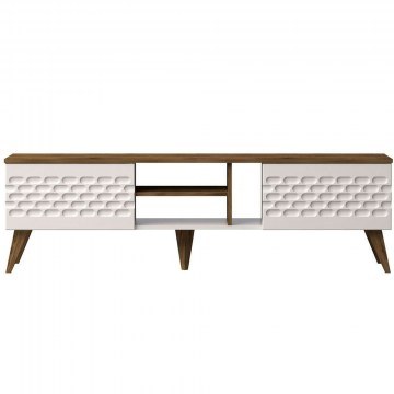TV Furniture Egg 875ZNA3039 180x35x53cm Walnut-White