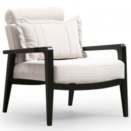 Armchair Apollo 859FTN1741 77x84x90cm Cream-Black CREAM