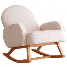 Rocking Armchair Yoko 383EVN1104 78x75x91cm White WHITE