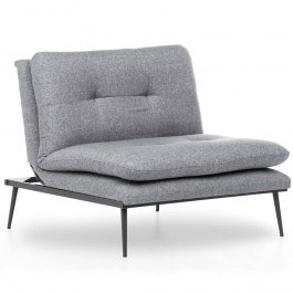 Armchair - Bed Martin Solo 859FTN1726 90x90x95cm Grey GREY