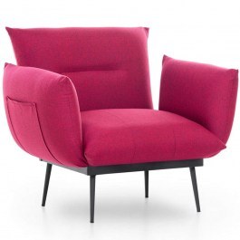 Armchair Jax Solo 859FTN1717 90x80x95cm Red RED