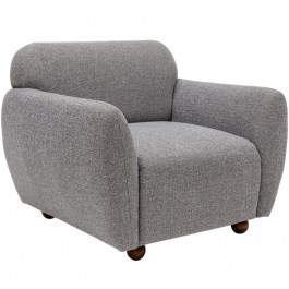 Armchair Eddy 560ARE1727 90x86x86cm Light Grey LIGHT GREY