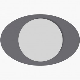 Wall Mirror Obble 116SAM1226 60x2,2x90cm Anthracite Hanah Home ANTHRACITE