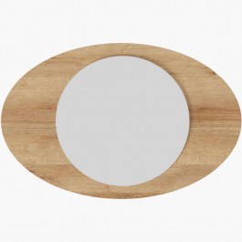 Wall Mirror Obble 116SAM1224 60x2,2x90cm Oak Hanah Home OAK