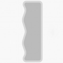 Wall Mirror Asel 116SAM1181 50x2,2x160cm White Hanah Home WHITE