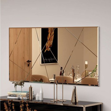 Wall Mirror Orezo 116SAM1166 60x2,2x120cm Bronze Hanah Home