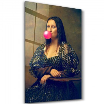 Tempered Glass Painting 672BRS1360 46x72cm Multi Wallity