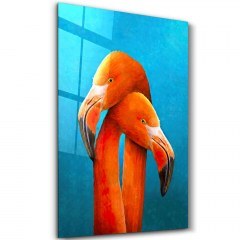 Πίνακας Γυάλινος 672BRS1327 46x72cm Multi Wallity