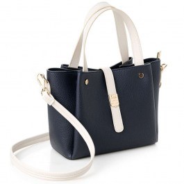 Women's Shoulder/Hand Bag Bellagio 946VNC1215 25x11x19cm Dark Blue-Cream Vince Camuto BLUE-CREAM