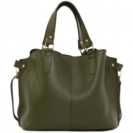 Women's Shoulder/Hand Bag 307BGM1232 32x16x23cm Khaki Bagmori KHAKI