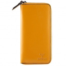 Πορτοφόλι Δερμάτινο Γυναικείο Arthur 456ZYM1138 10x2x19,5cm Mustard Garbalia MUSTARD
