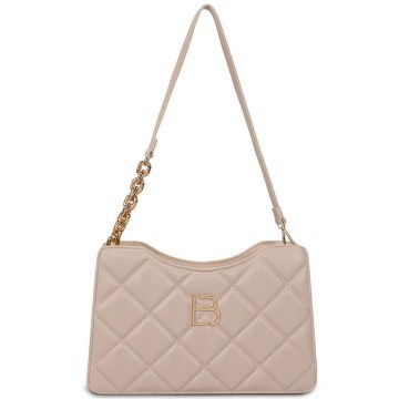 Τσάντα Ώμου 671LKB1328 30x9x18cm Camel Lucky Bees