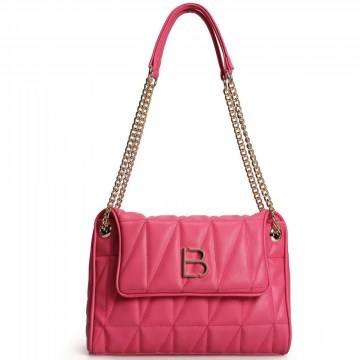 Τσάντα Ώμου 671LKB1616 32x11x21cm Pink Lucky Bees