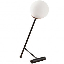 Φωτιστικό Επιτραπέζιο Golf 584TTM1716 30x30x51cm 1xE27 40W Black-White Opviq BLACK-WHITE