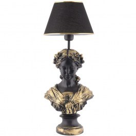 Φωτιστικό Επιτραπέζιο Opelya 390FLH2244 25x67cm E27 40W Black-Gold Opviq BLACK-GOLD