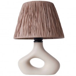 Φωτιστικό Επιτραπέζιο 687HMY2249 24x40cm E27 40W Multi-Brown Opviq MULTI-BROWN