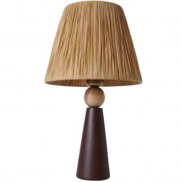 Φωτιστικό Επιτραπέζιο 687HMY2205 24x46cm E27 40W Brown Opviq BROWN