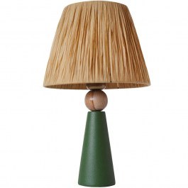 Φωτιστικό Επιτραπέζιο 687HMY2203 24x46cm E27 40W Green-Brown Opviq GREEN-BROWN