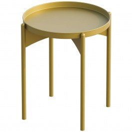 Side Table 491CRT1136 D44x57cm Gold GOLD