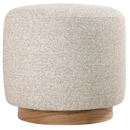 Σκαμπό Cheriton 209FLF1394 Φ45x42cm Beige-Natural BEIGE