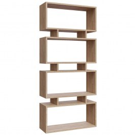 Βιβλιοθήκη Langdon 935CMN1117 72x25x161cm Oak OAK